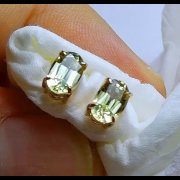 batu permata, batu mulia, cincin permata NATURAL ZULTANITE EARING batu permata, batu mulia, cincin permata NATURAL ZULTANITE EARING