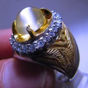 batu permata, batu mulia, cincin permata BATU CINCIN BIDURI BULAN