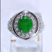 batu permata, batu mulia, cincin permata BATU CINCIN GIOK grade A bersertifikat