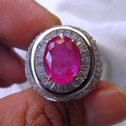 batu permata, batu mulia, cincin permata BATU CINCIN PERMATA RUBY CUTTING