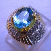 batu permata, batu mulia, cincin permata BATU MULIA BLUE TOPAZ