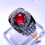 batu permata, batu mulia, cincin permata BATU MULIA RED RUBY