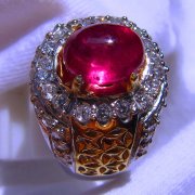 batu permata, batu mulia, cincin permata BATU MULIA RUBY RED FANTA