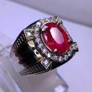 batu permata, batu mulia, cincin permata BATU MULIA RUBY RING