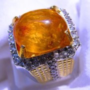 batu permata, batu mulia, cincin permata BATU PERMATA AMBER FOSIL PURBA