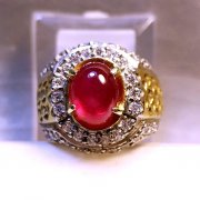 batu permata, batu mulia, cincin permata BATU PERMATA NATURAL RUBY