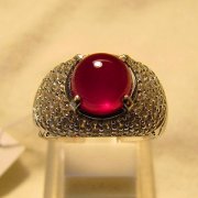 batu permata, batu mulia, cincin permata BATU PERMATA PIGEON BLOOD RUBY RING