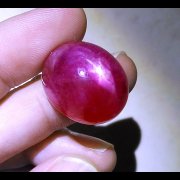 batu permata, batu mulia, cincin permata BATU PERMATA RUBY STAR RAKSASA