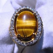 batu permata, batu mulia, cincin permata BATU PERMATA TIGER EYE