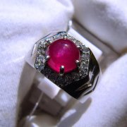 batu permata, batu mulia, cincin permata BATU RUBY RING ELEGANCE