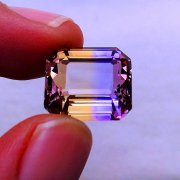batu permata, batu mulia, cincin permata BATUPERMATA NATURAL AMETRINE BERSERTIFIKAT