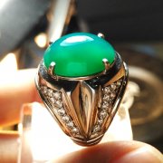 batu permata, batu mulia, cincin permata CINCIN BATU MULIA BACAN DOKO KRISTAL
