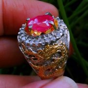batu permata, batu mulia, cincin permata CINCIN BATU MULIA RUBI 