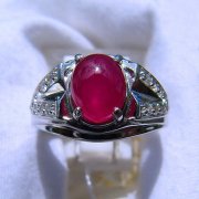 batu permata, batu mulia, cincin permata CINCIN BATU MULIA RUBY PIGEON BLOOD
