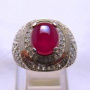 batu permata, batu mulia, cincin permata CINCIN BATU MULIA RUBY RU074