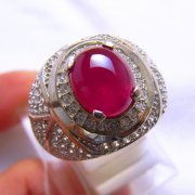batu permata, batu mulia, cincin permata CINCIN BATU MULIA RUBY RU074