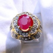 batu permata, batu mulia, cincin permata CINCIN BATU RUBY CUTTING