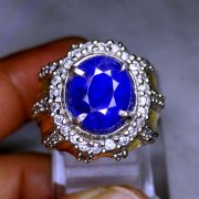 batu permata, batu mulia, cincin permata CINCIN COWOK BLUE SAPPHIRE 