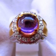batu permata, batu mulia, cincin permata CINCIN NATURAL KECUBUNG
