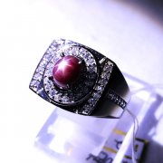 batu permata, batu mulia, cincin permata CINCIN PERMATA RUBY STAR