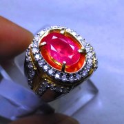 batu permata, batu mulia, cincin permata CINCIN PERMATA RUBY.