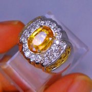 batu permata, batu mulia, cincin permata CINCIN PERMATA SPARKLING YELLOW SAPPHIRE batu permata, batu mulia, cincin permata CINCIN PERMATA SPARKLING YELLOW SAPPHIRE