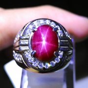batu permata, batu mulia, cincin permata CINCIN PERMATA STAR RUBY