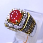 batu permata, batu mulia, cincin permata CINCIN RUBY MURAH
