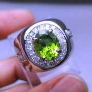 batu permata, batu mulia, cincin permata JUAL CINCIN PERMATA PERIDOT BERSERTIFIKAT