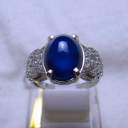 batu permata, batu mulia, cincin permata LADIES RING ROYAL BLUE SAPPHIRE EXCLUSIVE