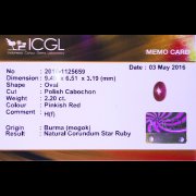 batu permata, batu mulia, cincin permata LADY RING RUBY BURMA STAR