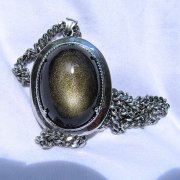 batu permata, batu mulia, cincin permata LIONTIN BATU BULU MONYET ISTIMEWA
