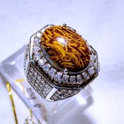 batu permata, batu mulia, cincin permata NATURAL ELEPHANT SKIN JASPER batu permata, batu mulia, cincin permata NATURAL ELEPHANT SKIN JASPER