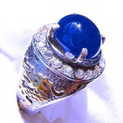 batu permata, batu mulia, cincin permata NATURAL ROYAL BLUE SAPPHIRE