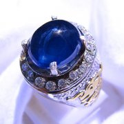 batu permata, batu mulia, cincin permata NATURAL ROYAL BLUE SAPPHIRE
