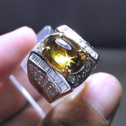 batu permata, batu mulia, cincin permata UNHEATED YELLOW SAFIR ANTIK batu permata, batu mulia, cincin permata UNHEATED YELLOW SAFIR ANTIK